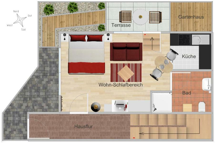 לנגנרגן Ferienwohnung Morgensonne מראה חיצוני תמונה